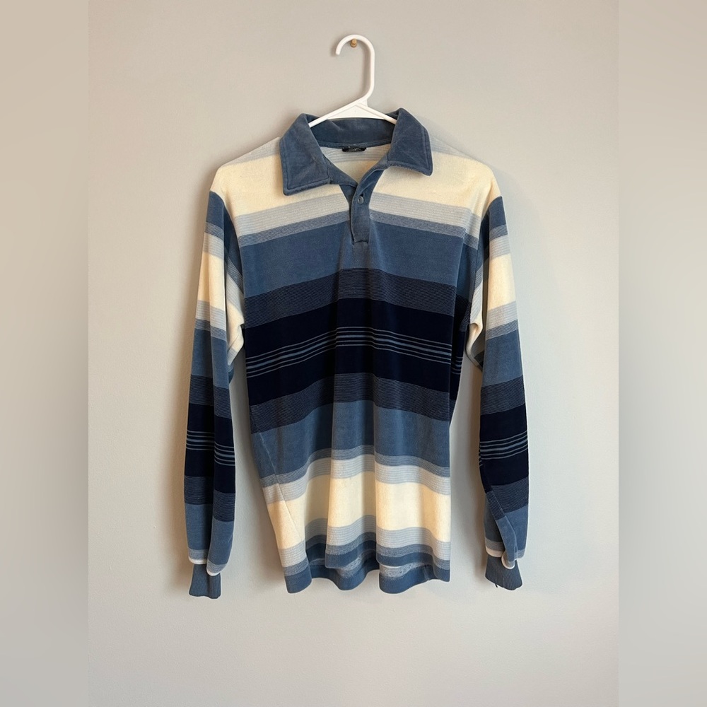 *Vinatge* Suede Campus Velor Long Sleeve